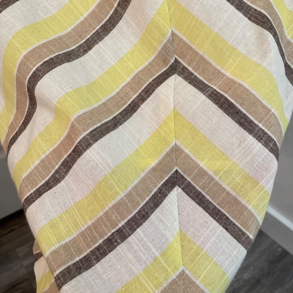 Halter top Yellow stripe Midi Sundress NWT - Picture 3 of 6